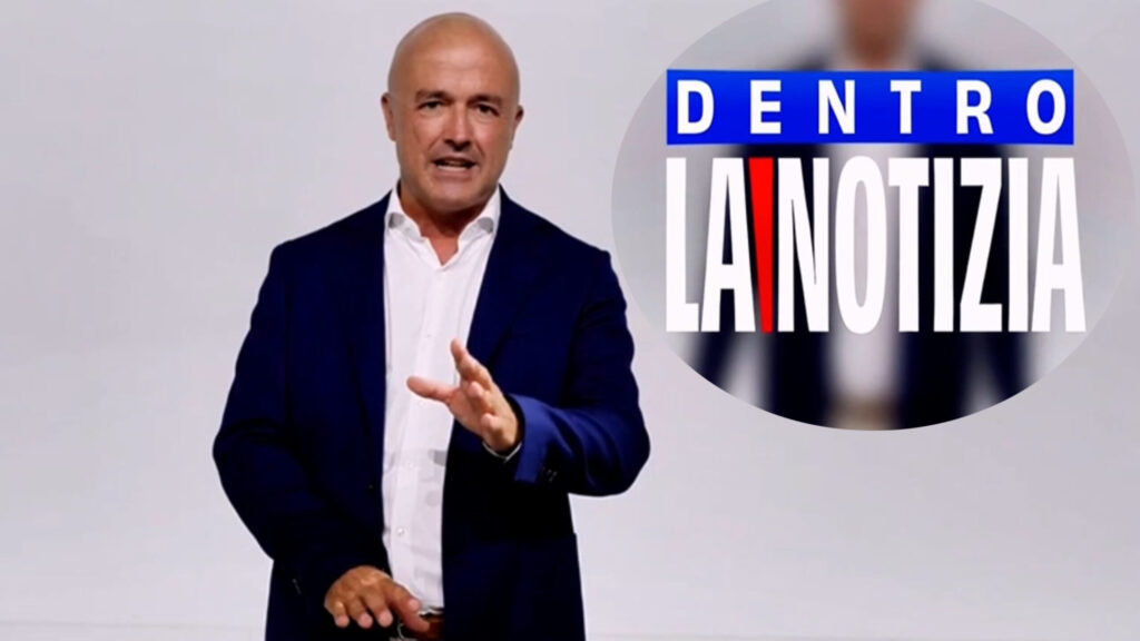 Dentro la Notizia in streaming su canale 5 con Nuzzi